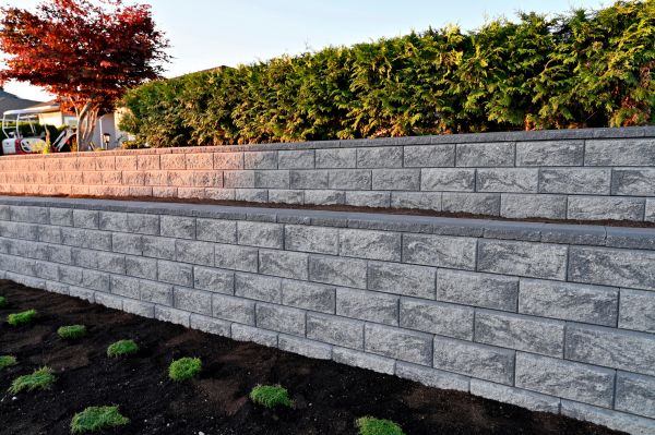 Concrete Retaining Wall Installation in La Porte
