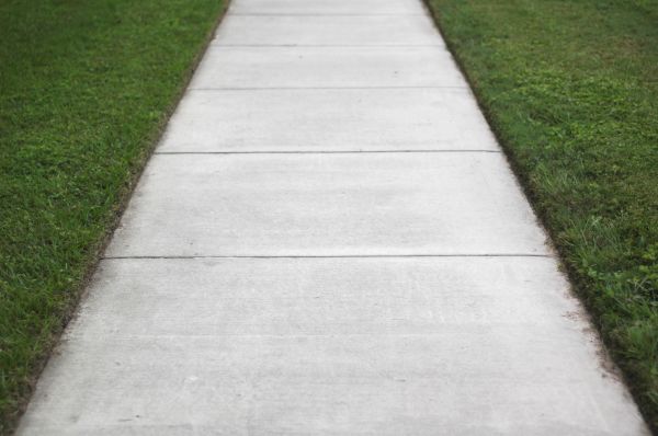 Concrete Path Installation in La Porte