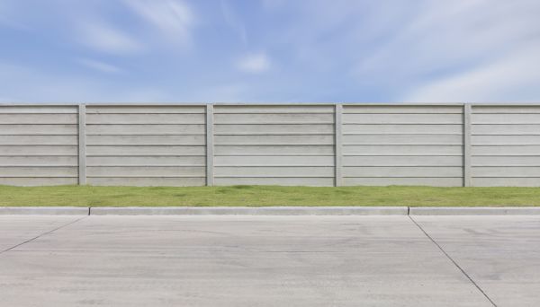 Concrete Fence Installation in La Porte