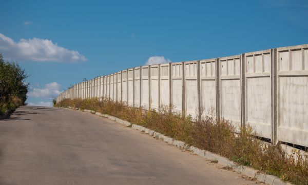 Cement Fence Installation in La Porte