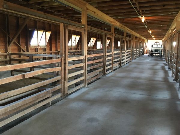 Barn Slab Construction in La Porte