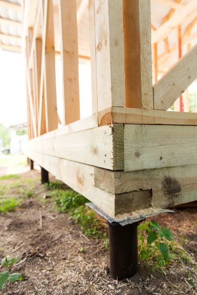 Barn Footing Installation in La Porte