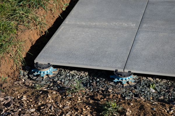 Sidewalk Slab Installation in La Porte