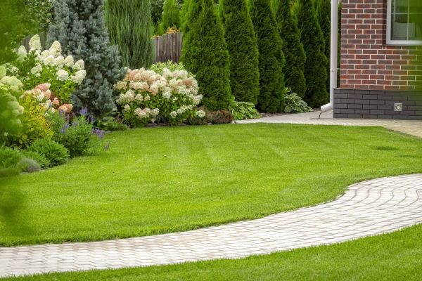 Landscape Walkway Installation in La Porte